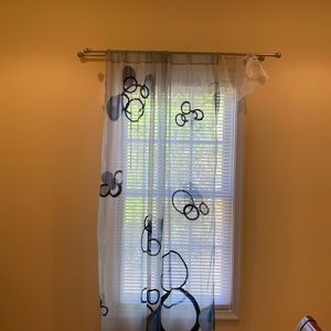 Pier 1 blue curtains!